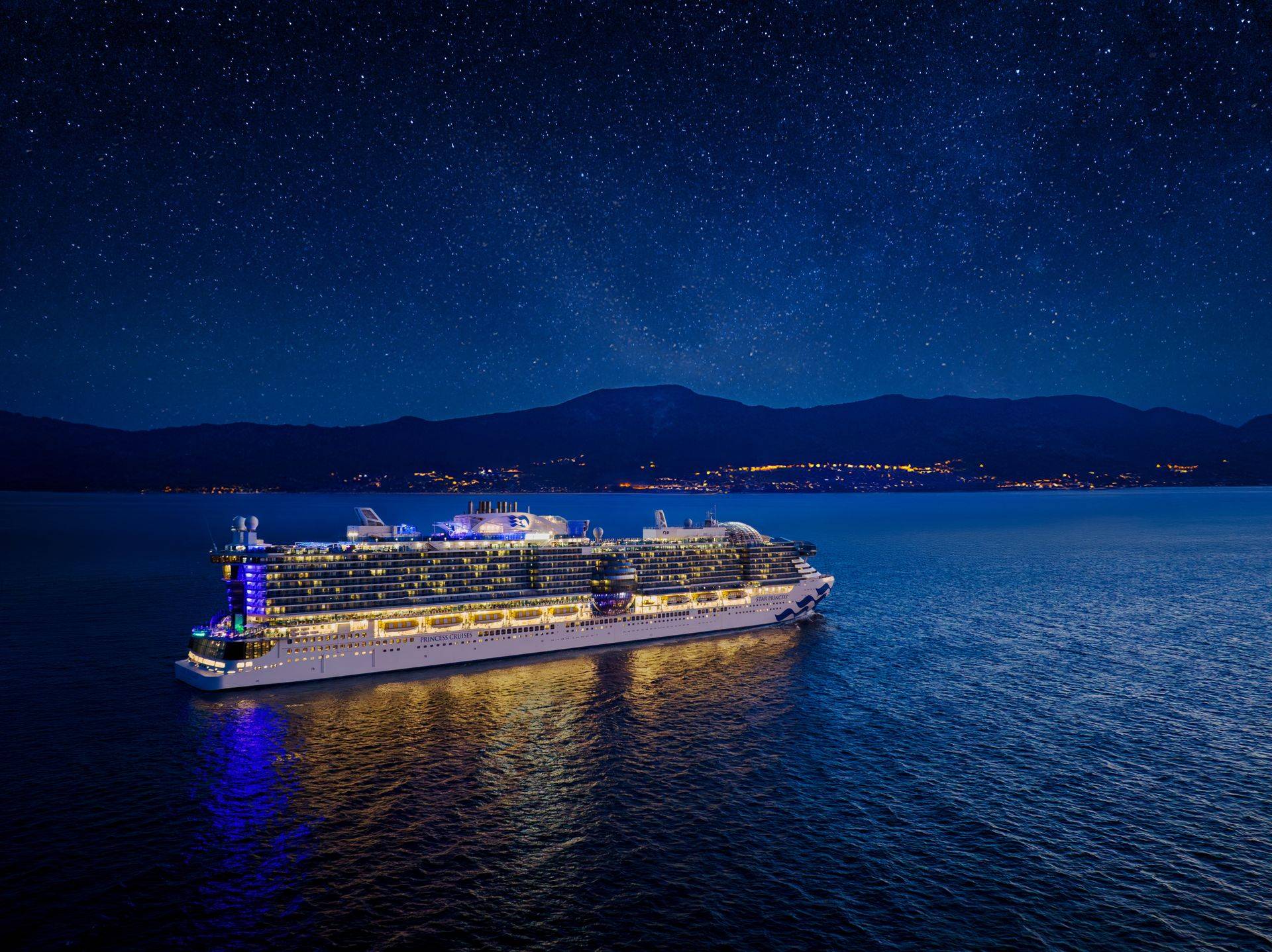 公主遊輪最新旗艦【星辰公主號】